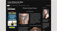 Desktop Screenshot of crosstattoosformen.com